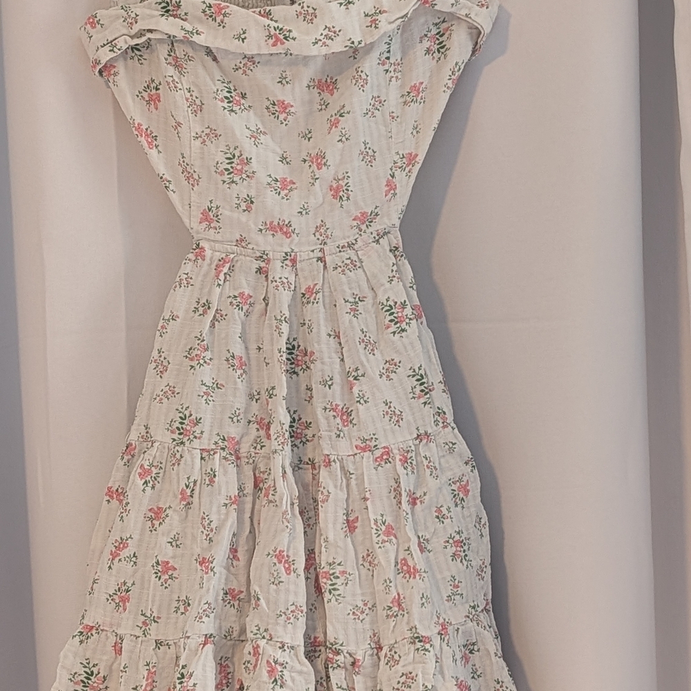 Mable Ruffled Cutout Dress